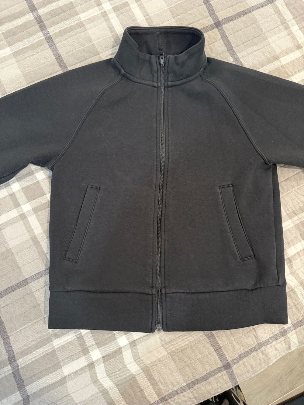 Uniqlo Kids Black Full-Zip Jacket